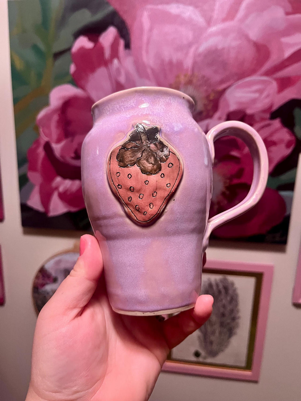 Cute Strawberry Mug
