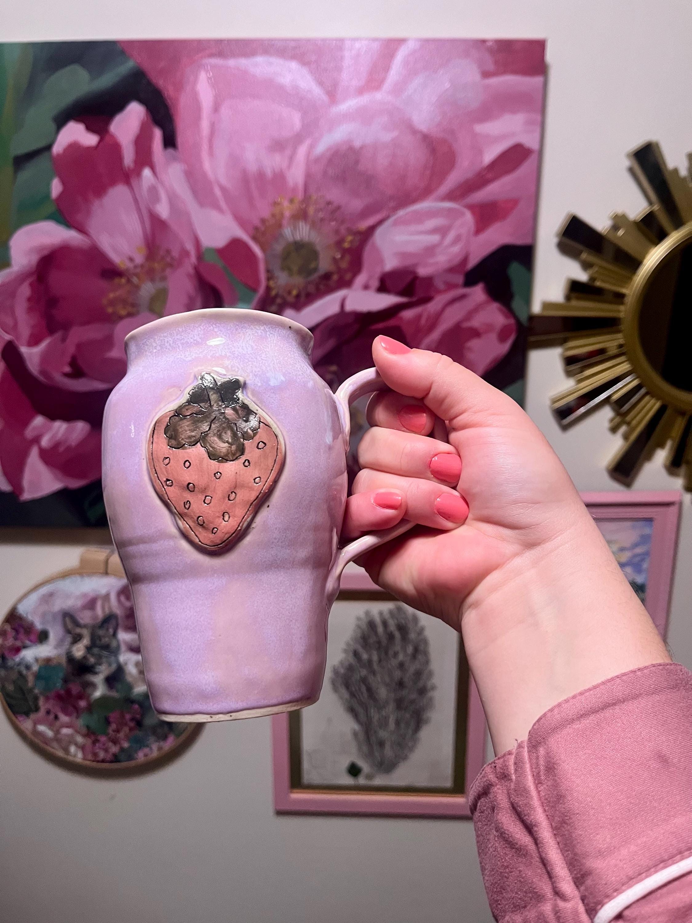 Cute Strawberry Mug