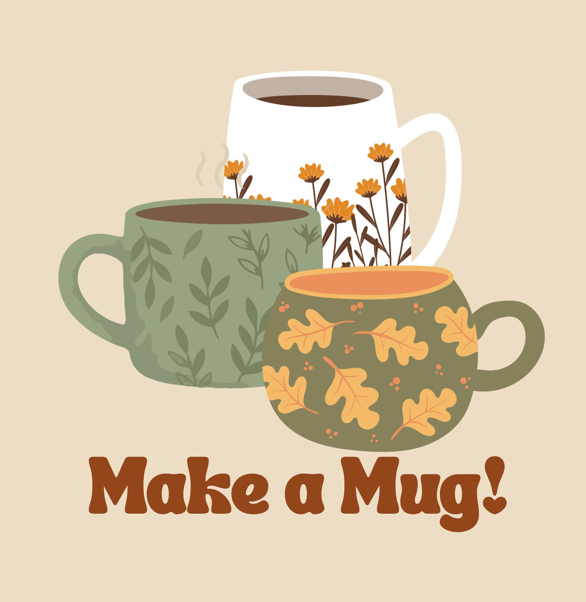 Make a Mug! Beginner-Friendly Pottery Workshop October 14, Argenta Brewing