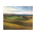 Virginia Farm Mist Painting Art Print | Scenic Matte Wall Art